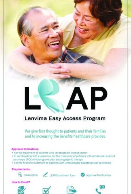 LENVIMA LEAP Patient Support Brochure