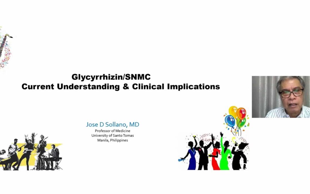 Glycyrrhizin Snmc Current Understanding Clinical Implications By Dr. Jose Sollano