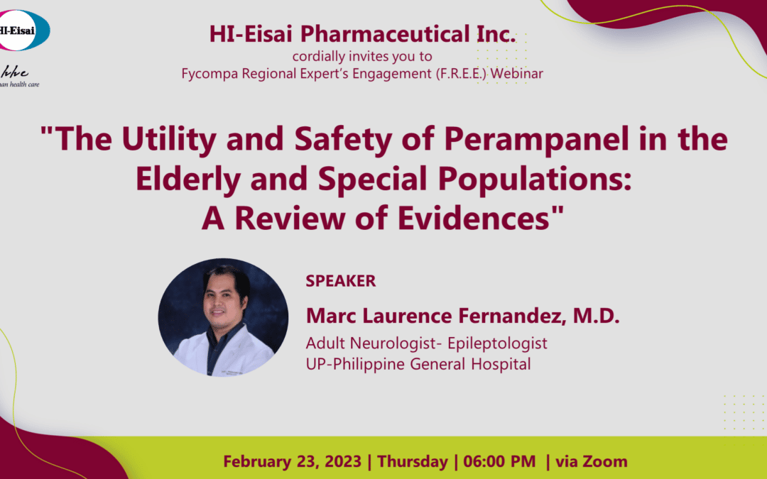 Fycompa Regional Expert’s Engagement (F.R.E.E.) Webinar