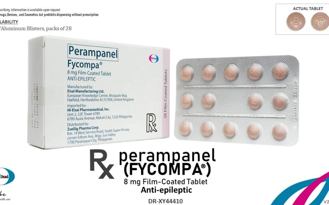 FYCOMPA 8mg Film Coated Tablet