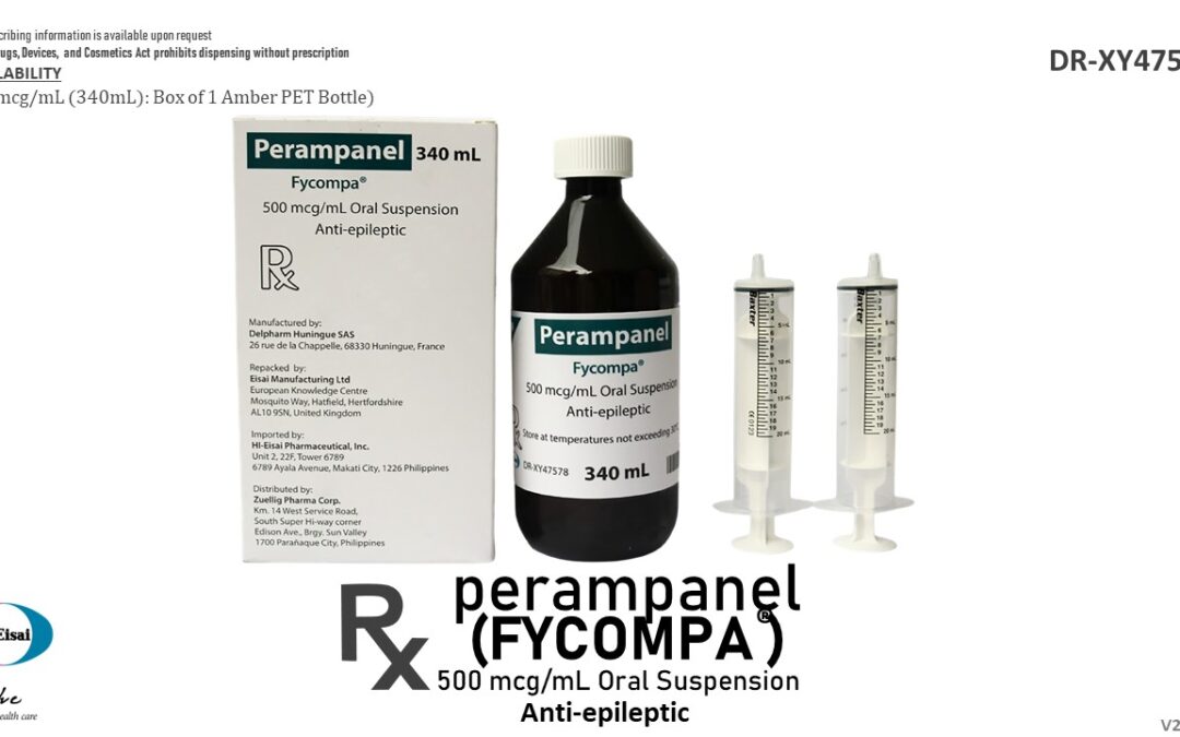 FYCOMPA 500mcg/mL Oral Suspension