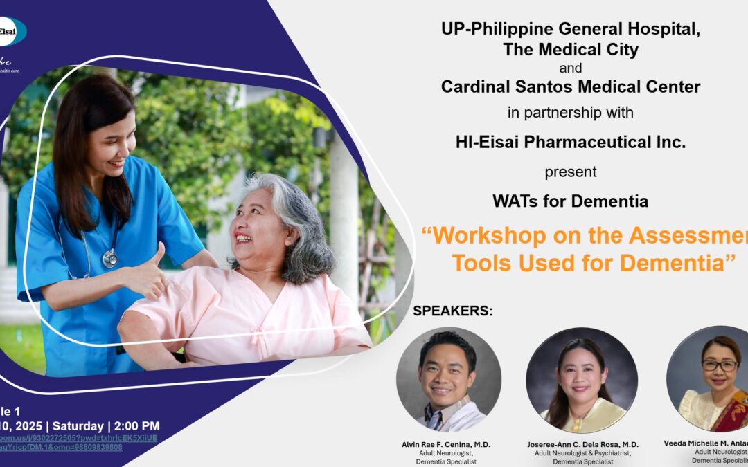 WATs for Dementia | May 10, Saturday 2:00PM